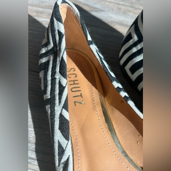 Schutz Tecido Art Deco Flats - Picture 7 of 11